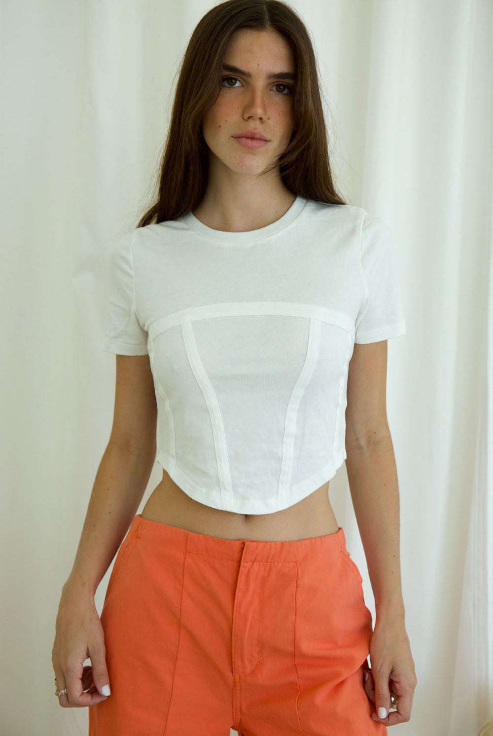 ALMA CORSET TEE - Soho Social