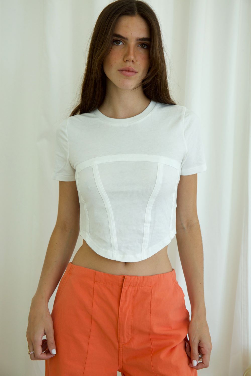 ALMA CORSET TEE - Soho Social