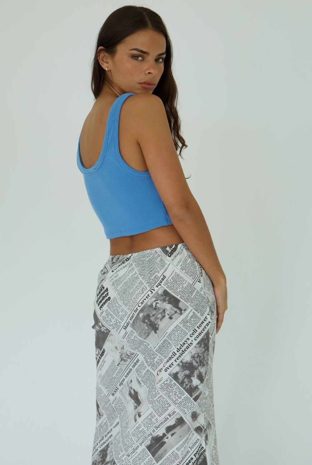 AT LEISURE CROP RIB TANK - Soho Social
