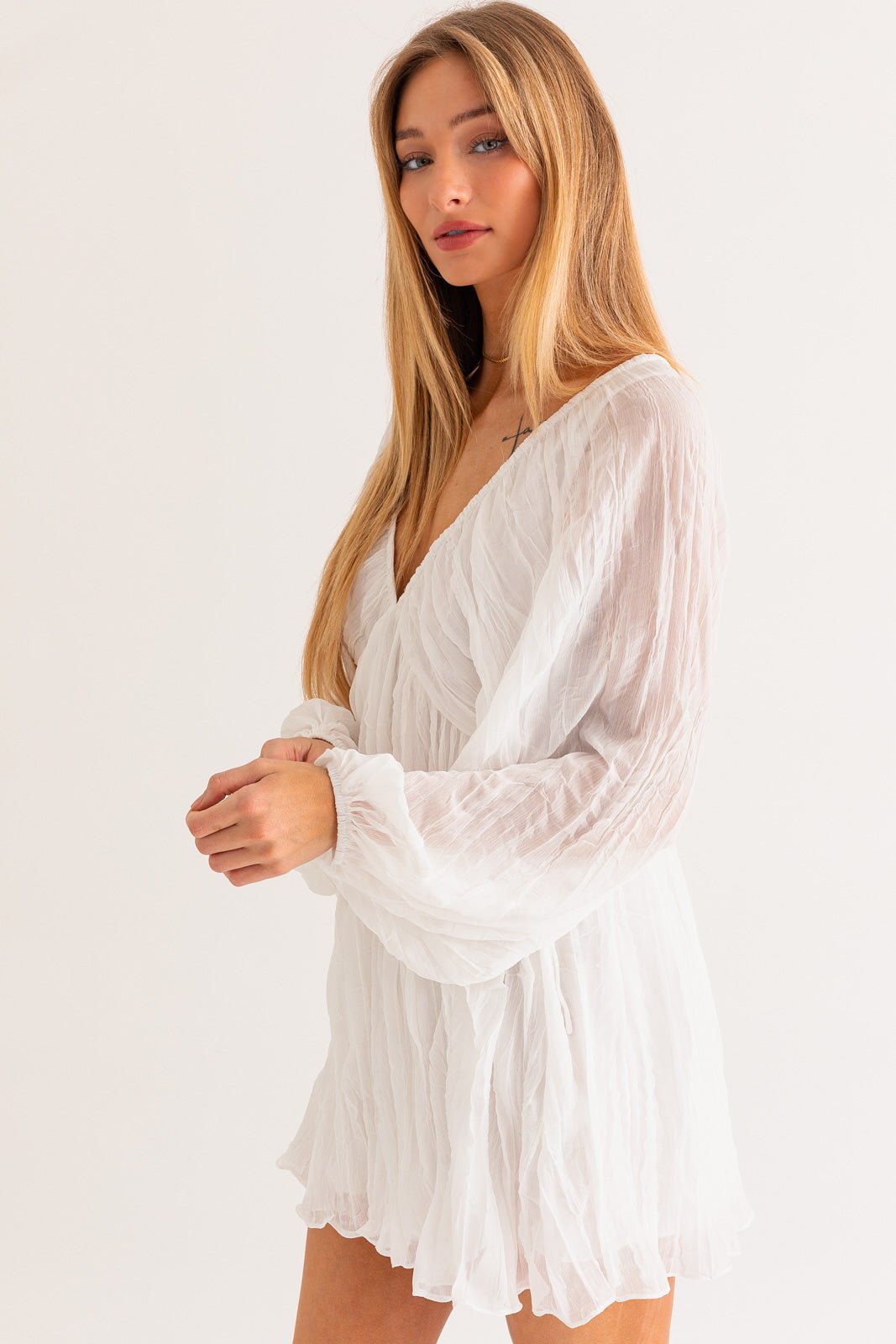 AUGUSTA BABYDOLL DRESS - Soho Social