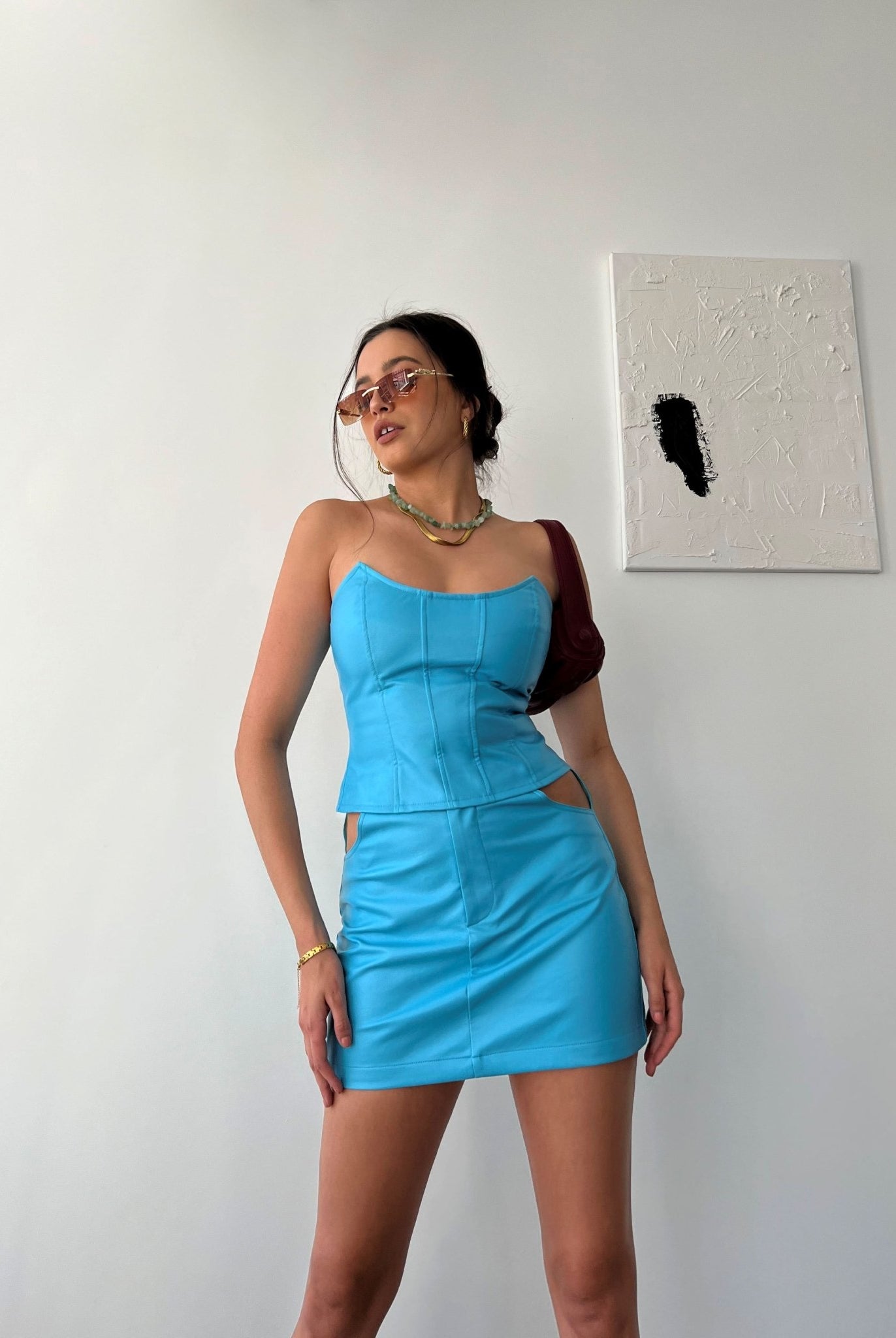 AZURE TUBE TOP - Soho Social