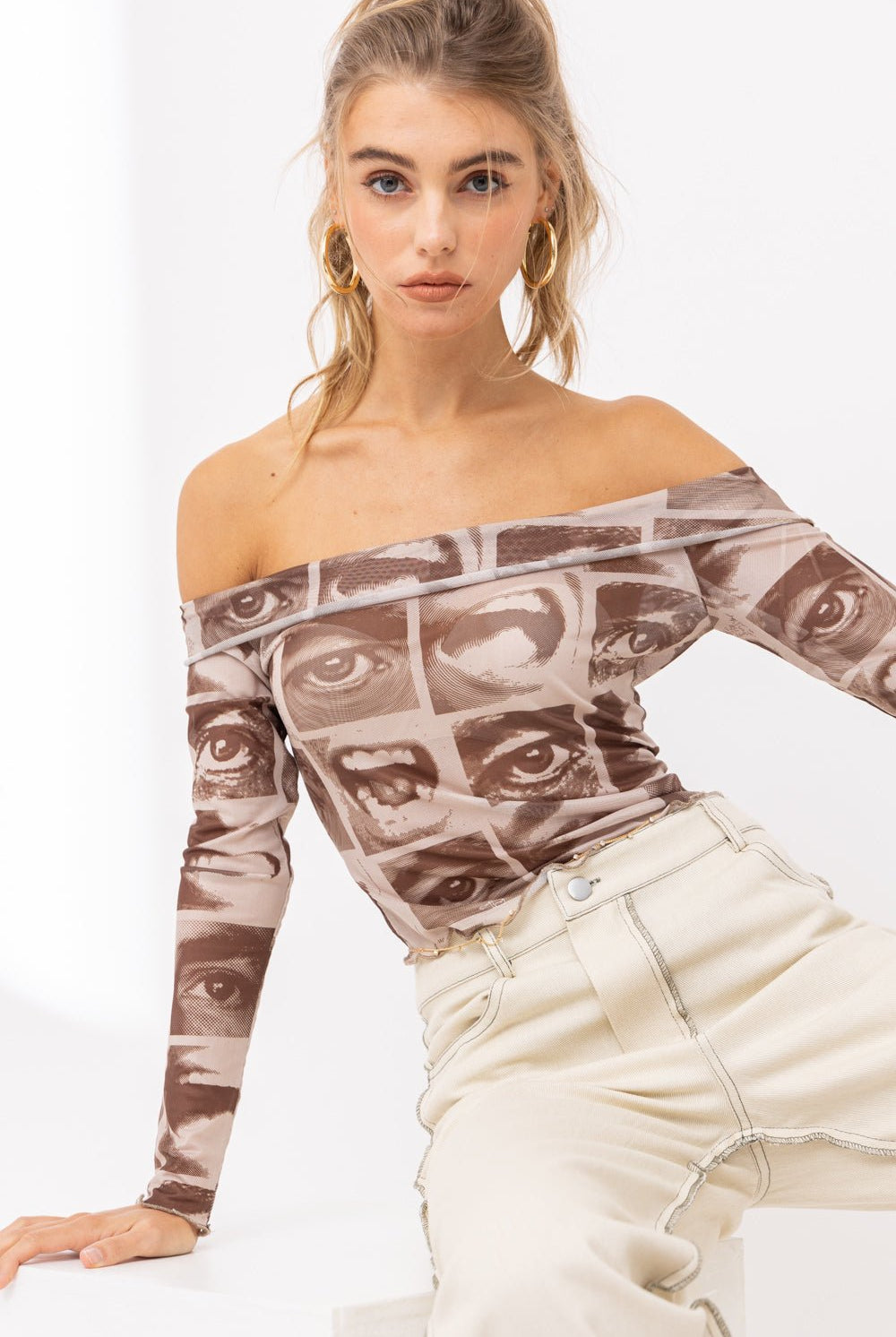 BE REAL MESH TOP - Soho Social