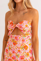 POPPY FLORAL TUBE DRESS - Soho Social