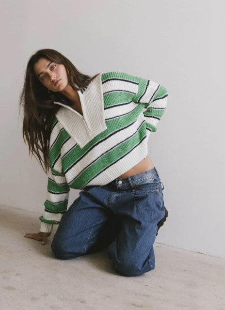 トップス plllllleeeasse stripe lightweight sweat SweatyRocks Women's Planet Print Varsity Striped Drawstring