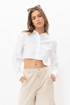 CAZZY CROP SHIRT - Soho Social