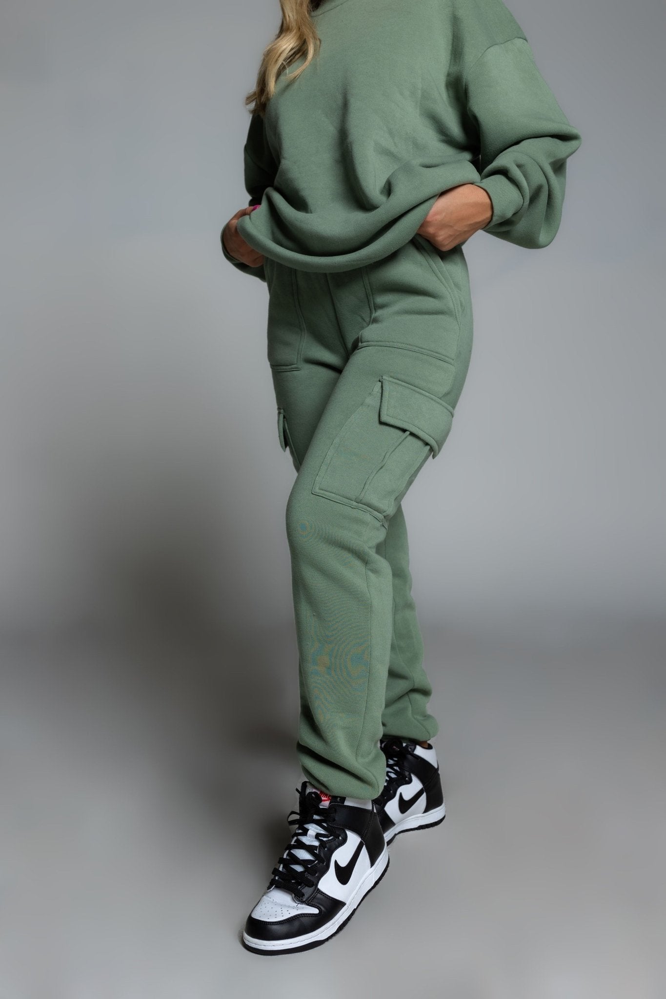 EASY STREET FLEECE CARGO JOGGERS - Soho Social