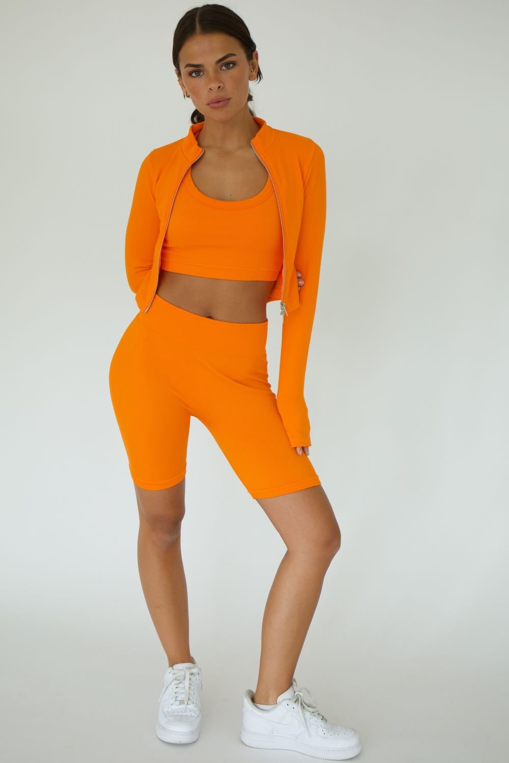 FLAMIN' SEAMLESS ZIP JACKET - Soho Social