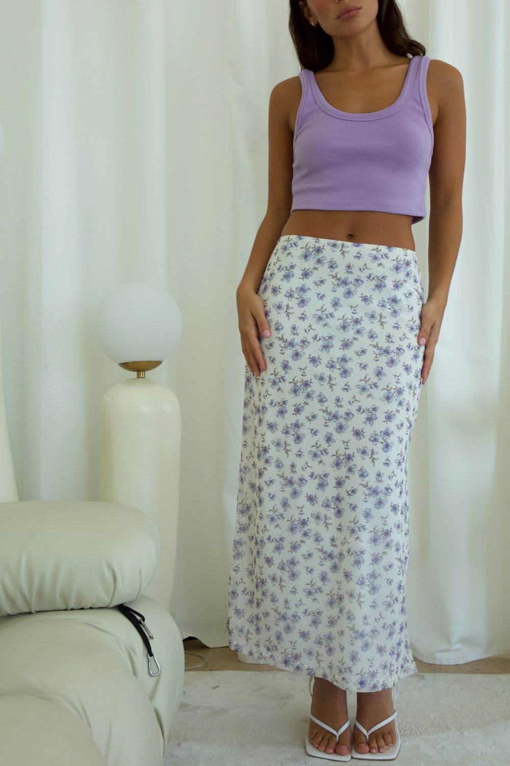 FORGET ME NOT MAXI SKIRT - Soho Social