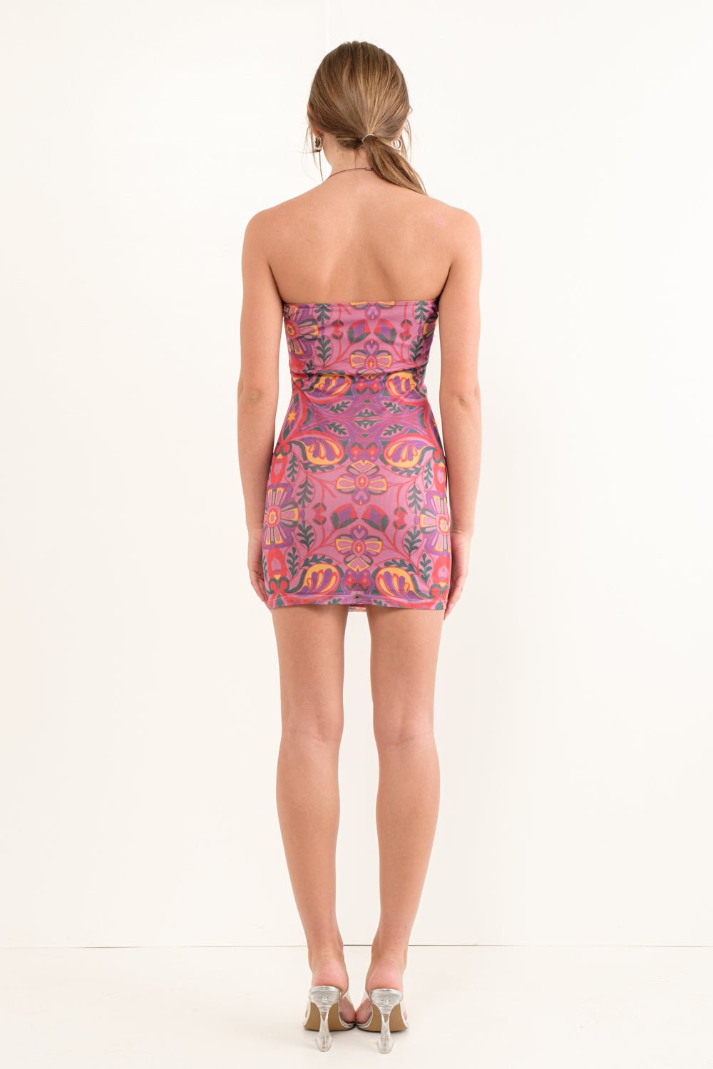 OASIS MESH MINI DRESS - Soho Social