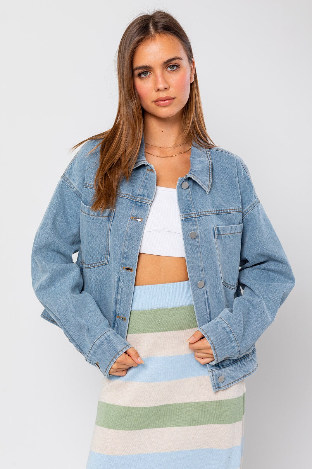 OPEN ROAD DENIM JACKET - Soho Social