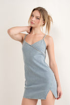 SAVANNAH DENIM MINI DRESS - Soho Social