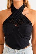 TELL ALL HALTER CORSET - Soho Social