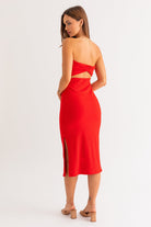 THEA TWIST MIDI DRESS - Soho Social